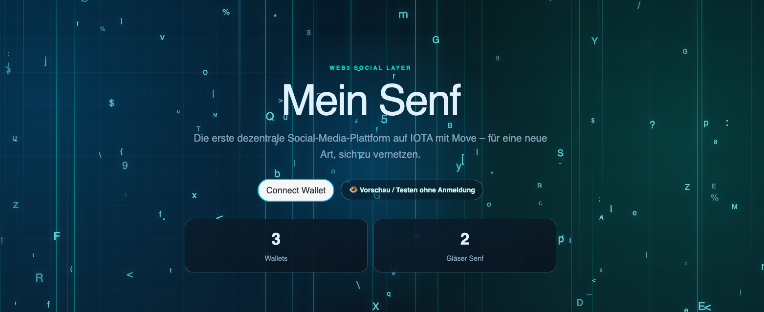 Dezentrales Social Media mit IOTA: my2c.eu gegen Bots & Desinformation